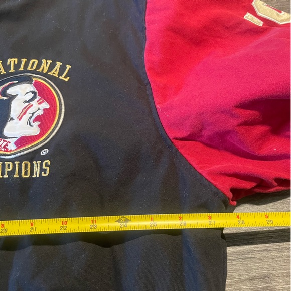 Florida State Seminoles FSU Varsity Letterman Bomber Jacket Men’s XL Football - Picture 7 of 9